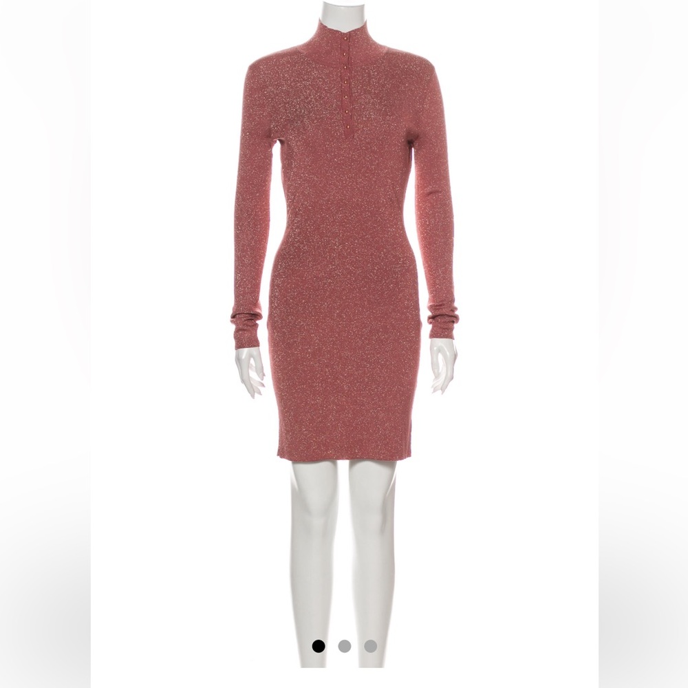 Intermix meline lurex dress - M